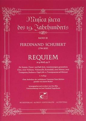 Ferdinand Schubert: Requiem in g: (Arr. Josef Friedrich Doppelbauer): Chœur Mixte et Ensemble