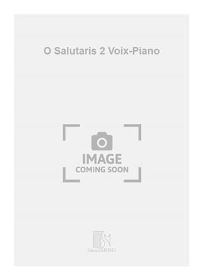 Robert Schumann: O Salutaris 2 Voix-Piano: Chant et Piano