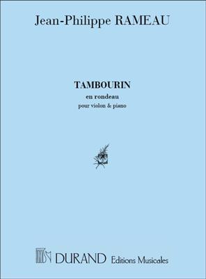 Jean-Philippe Rameau: Tambourin Violon-Piano: Violon et Accomp.