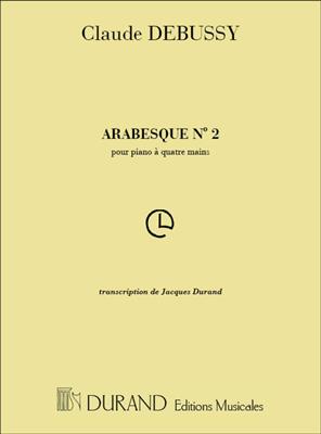 Claude Debussy: Arabesque N 2 4 Mains: Piano Quatre Mains