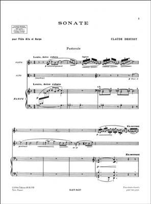 Claude Debussy: Sonate: Ensemble de Chambre