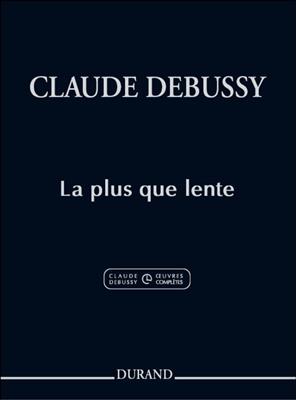 Claude Debussy: La plus que lente: Solo de Piano