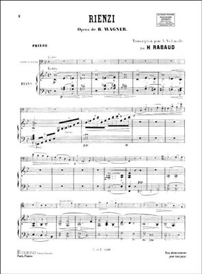Richard Wagner: Priere: Basson et Accomp.