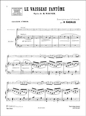 Richard Wagner: Cavatine: Basson et Accomp.