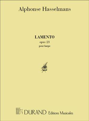 Alphonse Hasselmans: Lamento Opus 23: Solo pour Harpe