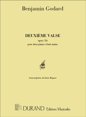 Benjamin Godard: Valse N 2 Op56 2Piano 8Ms: Duo pour Pianos