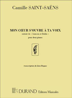 Camille Saint-Saëns: Samson Et Dalila N 9 2 Pianos (Roques): Duo pour Pianos
