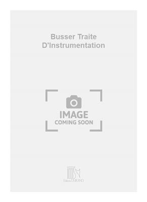 Busser Traite D'Instrumentation