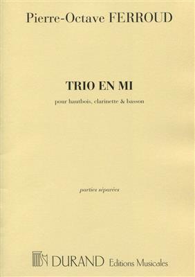 Pierre-Octave Ferroud: Trio En Mi: Bois (Ensemble)
