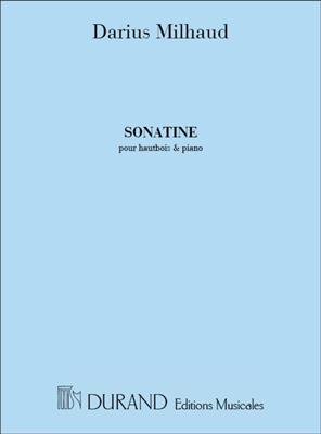Darius Milhaud: Sonatine Hautbois-Piano: Solo pour Hautbois