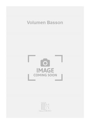 A. Fouillaud: Volumen Basson: Solo pour Basson