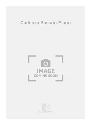 Graciane Finzi: Cadenza Basson-Piano: Solo pour Basson