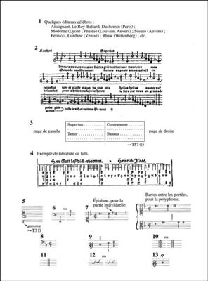 Aide-Memoire Contrepoint du XVIe siècle