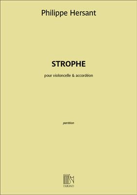 Philippe Hersant: Strophe: Accordion et Accomp.