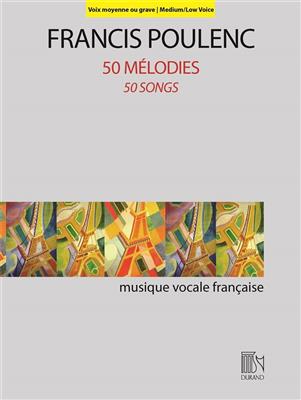 Francis Poulenc: 50 Mélodies: Chant et Piano