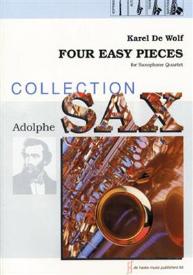 Karel de Wolf: Four Easy Pieces: Saxophones (Ensemble)