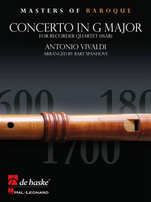 Antonio Vivaldi: Concerto in G Major: (Arr. Bart Spanhove): Flûte à Bec (Ensemble)