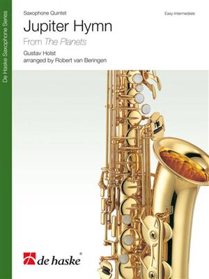 Gustav Holst: Jupiter Hymn: (Arr. Robert van Beringen): Saxophones (Ensemble)