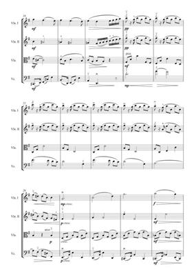 Henry Mancini: Moon River: (Arr. Nico Dezaire): Quatuor à Cordes