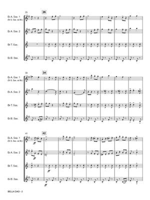 Bella Ciao: (Arr. Bert van Haagen): Saxophones (Ensemble)