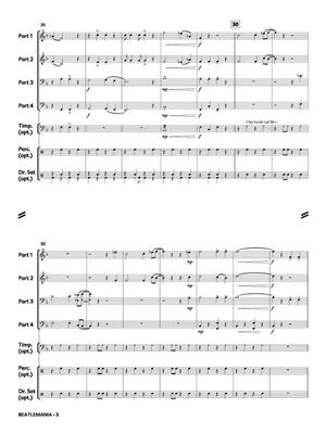 Beatlemania: (Arr. Norah Green): Ensemble à Instrumentation Variable