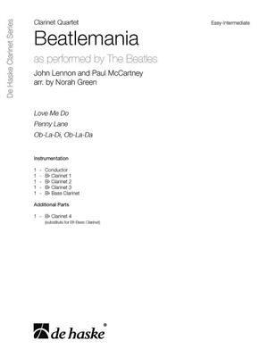 Beatlemania: (Arr. Norah Green): Clarinettes (Ensemble)