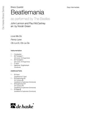 Beatlemania: (Arr. Norah Green): Ensemble de Cuivres