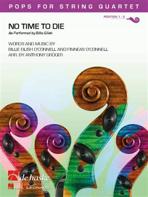 Billie Eilish: No Time To Die: (Arr. Anthony Gröger): Quatuor à Cordes