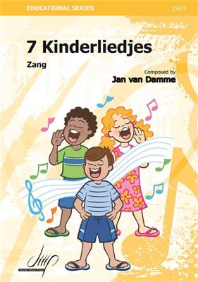 Jan van Damme: 7 Kinderliedjes: Solo pour Chant