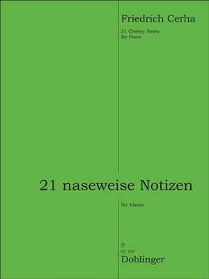 21 Naseweise Notizen