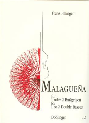 Franz Pillinger: Malagueña: Duo pour Contrebasses