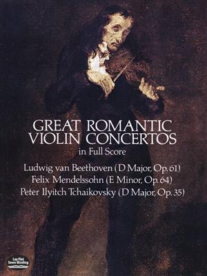 Ludwig van Beethoven: Great Romantic Violin Concertos: (Arr. Felix Mendelssohn Bartholdy): Orchestre et Solo