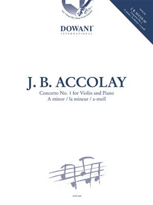 Jean-Baptiste Accolay: Concerto No. 1 for Violin and Piano: Violon et Accomp.