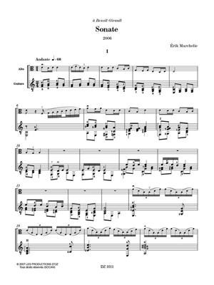 Érik Marchelie: Sonate: Alto et Accomp.