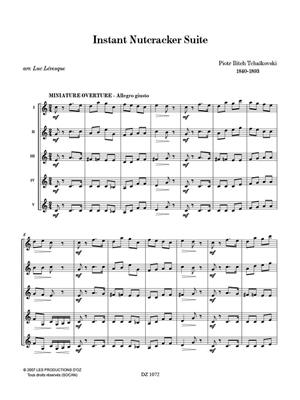 Pyotr Ilyich Tchaikovsky: Instant Nutcracker Suite: Guitares (Ensemble)