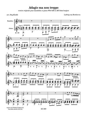 Ludwig van Beethoven: Adagio ma non troppo 43b: Mandoline
