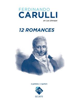 Ferdinando Carulli: 12 Romances: Trio/Quatuor de Guitares