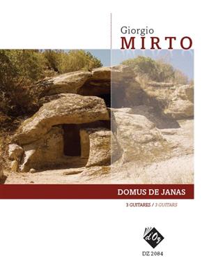 Giorgio Mirto: Domus de Janas: Trio/Quatuor de Guitares