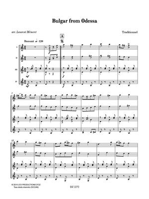 Laurent Méneret: 2 mélodies Klezmer: Trio/Quatuor de Guitares