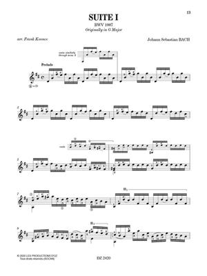 Johann Sebastian Bach: Cello Suite No. 1, 2, 3: Solo pour Guitare