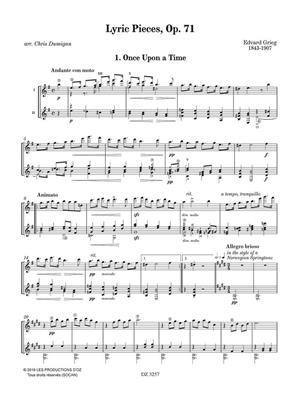 Edvard Grieg: Lyric Pieces, Op. 71: (Arr. Chris Dumigan): Duo pour Guitares