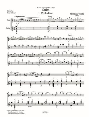 Michael White: Suite: Flûte Traversière et Accomp.