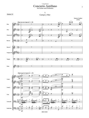 Ernesto Cordero: Concierto Antillano: Orchestre Symphonique