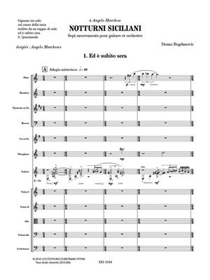 Dusan Bogdanovic: Notturni Siciliani: Orchestre Symphonique