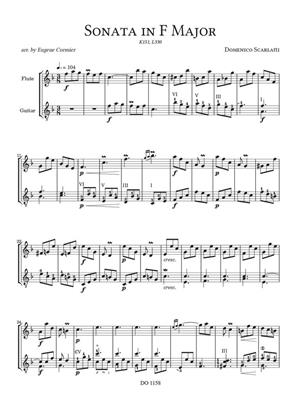 Domenico Scarlatti: 4 Sonatas K151, K296, K58, K445: (Arr. Eugene Cormier): Guitare et Accomp.