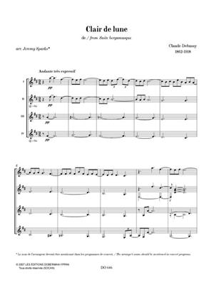 Claude Debussy: Clair de lune - Golliwogg's Cake-walk: Trio/Quatuor de Guitares