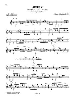 Johann Sebastian Bach: Cello Suites, Vol. 2: (Arr. Frank Koonce): Solo pour Guitare