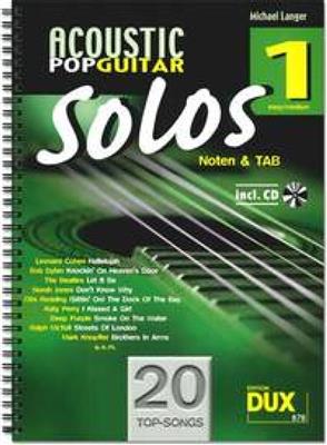 Michael Langer: Acoustic Pop Guitar Solos 1: Solo pour Guitare