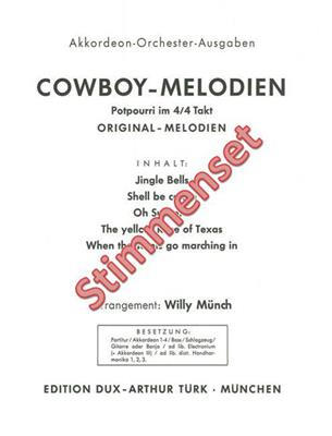 Willi Münch: Cowboy Melodien: Accordéons (Ensemble)