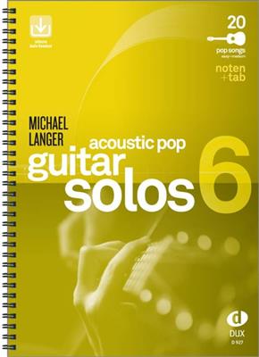 Acoustic Pop Guitar Solos 6: Solo pour Guitare